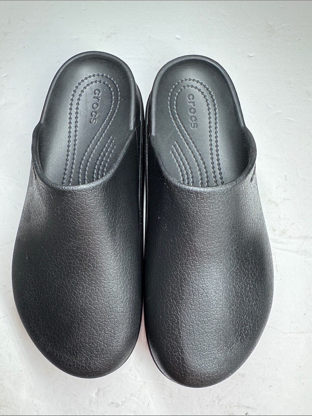 CROCS Women's Dylan Platform Sandals mules clogs Black 9 casual comfort neutral - Picture 6 of 11